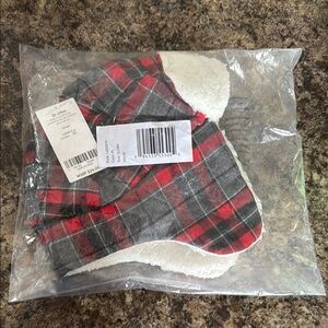 Plaid Trapper Hat with Sherpa Lining